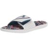imageUnder Armour Mens Ignite Vi Graphic Fb Slide SandalWhite 106Deep Sea