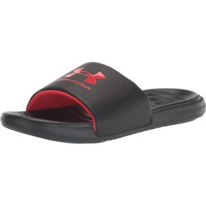 imageUnder Armour Boys Ansa Fix Slide Sandal006 BlackBlackRadio Red