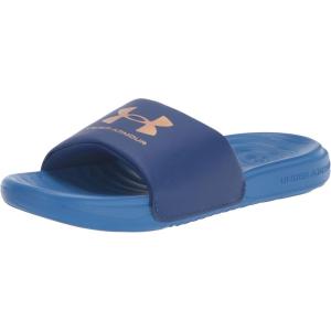 imageUnder Armour Boys Ansa Fix Slide Sandal302 Bauhaus BlueVersa BlueMetallic Light Copper