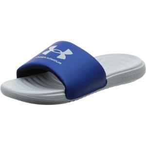 imageUnder Armour Boys Ansa Fix Slide SandalHalo Gray 105Royal