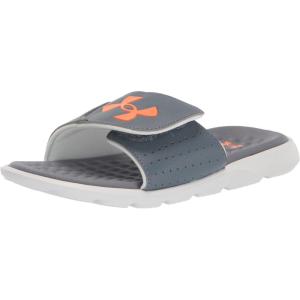 imageUnder Armour Kids Ignite Pro Slide Sandal100 GravelGray MistOrange Blast