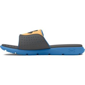 imageUnder Armour Kids Ignite Pro Slide Sandal402 Viral BlueNova OrangeCastlerock