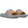 imageUnder Armour Mens Ignite Select Slide Sandal100 Mod GrayMod GrayNova Orange