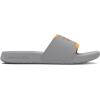 imageUnder Armour Mens Ignite Select Slide Sandal100 Mod GrayMod GrayNova Orange