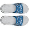 imageUnder Armour Mens Ignite Select Slide Sandal100 Mod GrayPhoton BluePhoton Blue