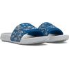 imageUnder Armour Mens Ignite Select Slide Sandal100 Mod GrayPhoton BluePhoton Blue