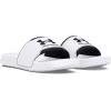 imageUnder Armour Mens Ignite Select Slide Sandal100 WhiteWhiteBlack