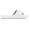 imageUnder Armour Mens Ignite Select Slide Sandal101 WhiteWhiteViral Blue