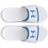 imageUnder Armour Mens Ignite Select Slide Sandal101 WhiteWhiteViral Blue