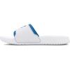 imageUnder Armour Mens Ignite Select Slide Sandal101 WhiteWhiteViral Blue