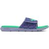 imageUnder Armour Mens Ignite Select Slide Sandal500 CelesteCobalt LegacyVapor Green
