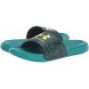 imageUnder Armour Womens Ansa Graphic Fixed Strap Slide Sandal011 BlackCoastal TealLime Surge