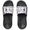 imageUnder Armour Womens Ansa Graphic Fixed Strap Slide Sandal110 WhiteJet GrayJet Gray