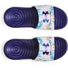 imageUnder Armour Womens Ansa Graphic Fixed Strap Slide Sandal115 WhiteSonar BlueSonar Blue