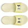 imageUnder Armour Womens Ansa Graphic Fixed Strap Slide Sandal304 Lemon IceLemon IceDownpour Gray