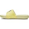 imageUnder Armour Womens Ansa Graphic Fixed Strap Slide Sandal304 Lemon IceLemon IceDownpour Gray