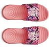 imageUnder Armour Womens Ansa Graphic Fixed Strap Slide Sandal605 Posh PinkPosh PinkIvory