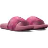 imageUnder Armour Womens Ansa Graphic Fixed Strap Slide Sandal607 Pink ElixirPink ElixirCharged Cherry