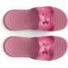 imageUnder Armour Womens Ansa Graphic Fixed Strap Slide Sandal607 Pink ElixirPink ElixirCharged Cherry