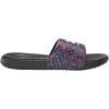 imageUnder Armour Womens Ansa Graphic Fixed Strap Slide SandalBlack 004Mineral Blue