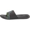imageUnder Armour Womens Ansa Graphic Fixed Strap Slide SandalBlack 008Metallic Ore
