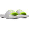 imageUnder Armour Womens Ignite Select Slide Sandal100 Distant GrayDistant GrayHighvis Yellow