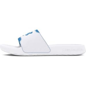 imageUnder Armour Mens Ignite Select Slide Sandal101 WhiteWhiteViral Blue
