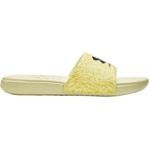 imageUnder Armour Womens Ansa Graphic Fixed Strap Slide Sandal304 Lemon IceLemon IceDownpour Gray