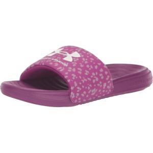 imageUnder Armour Womens Ansa Graphic Fixed Strap Slide Sandal501 Mystic MagentaMystic MagentaWhite