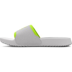 imageUnder Armour Womens Ignite Select Slide Sandal100 Distant GrayDistant GrayHighvis Yellow