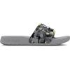 imageUnder Armour Boys Ignite Select Slide SandalMod GrayRetro GreenWhite