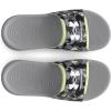 imageUnder Armour Boys Ignite Select Slide SandalMod GrayRetro GreenWhite
