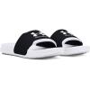 imageUnder Armour Boys Ignite Select Slide SandalWhiteBlackWhite