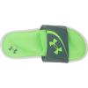 imageUnder Armour Kids Ignite VI Slide SandalWhite 103Toddy Green