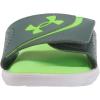 imageUnder Armour Kids Ignite VI Slide SandalWhite 103Toddy Green
