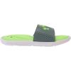 imageUnder Armour Kids Ignite VI Slide SandalWhite 103Toddy Green