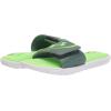 imageUnder Armour Kids Ignite VI Slide SandalWhite 103Toddy Green