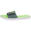 imageUnder Armour Kids Ignite VI Slide SandalWhite 103Toddy Green
