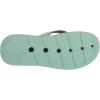 imageUnder Armour Womens Ignite Pro Marbella Graphic Flip Flop Slide Sandal300 Aqua FoamSugar CaneMetallic Sugar Cane