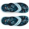 imageUnder Armour Womens Ignite Pro Marbella Graphic Flip Flop Slide Sandal401 BlizzardBlackBlack