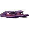imageUnder Armour Womens Ignite Pro Marbella Graphic Flip Flop Slide Sandal500 Retro PurpleRetro PurpleTux Purple