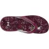 imageUnder Armour Womens Ignite Pro Marbella Graphic Flip Flop Slide Sandal601 Charged CherryCharged CherryWhite