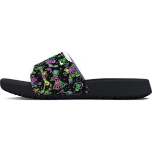 imageUnder Armour Boys Ignite Select Slide SandalBlackBlackVapor Green