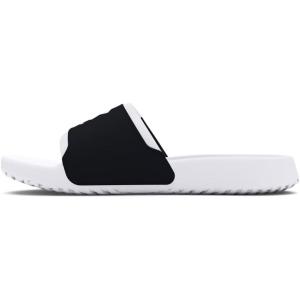 imageUnder Armour Boys Ignite Select Slide SandalWhiteBlackWhite