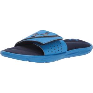 imageUnder Armour Kids Ignite VI Slide SandalBlue Circuit 400Blue Circuit