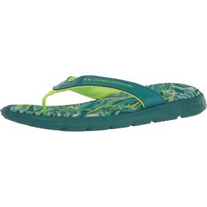 imageUnder Armour Womens Ignite Pro Marbella Graphic Flip Flop Slide Sandal301 Coastal TealGreen BreezeLime Surge