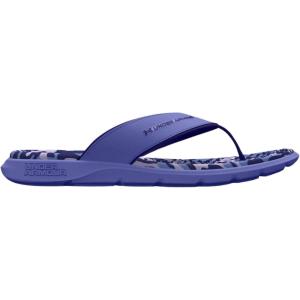 imageUnder Armour Womens Ignite Pro Marbella Graphic Flip Flop Slide Sandal400 Baja BlueBaja BlueSonar Blue