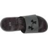 imageUnder Armour Mens Ignite Pro Graphic Slide Sandal100 Pitch GrayPitch GrayBlack