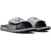 imageUnder Armour Mens Ignite Pro Graphic Slide Sandal101 Mod GrayMod GrayPitch Gray