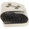 imageUnder Armour Mens Ignite Pro Graphic Slide Sandal301 White ClayMod GrayMarine Od Green